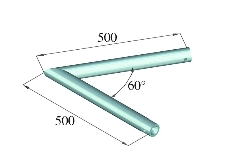 ALUTRUSS SINGLELOCK SPAC-20 QUICK-LOCK corner 60° 